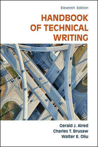 Title: The Handbook of Technical Writing / Edition 11, Author: Gerald J. Alred