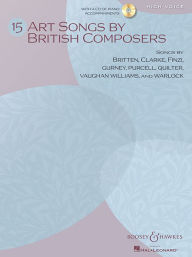 Title: 15 Art Songs by British Composers: High Voice, Book/CD, Author: Hal Leonard Corp.