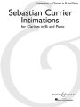 Intimations: Clarinet in B-flat and Piano
