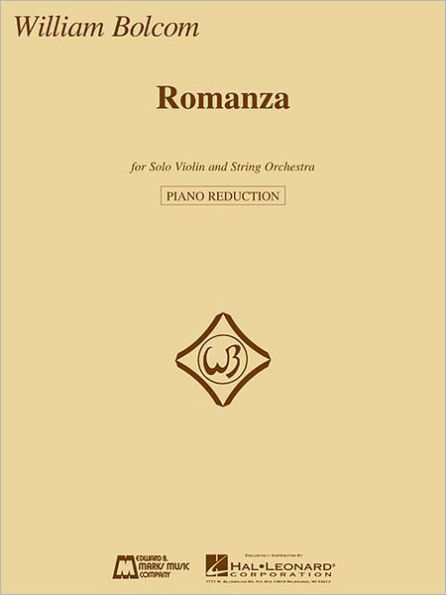 Romanza: Violin and Piano Reduction