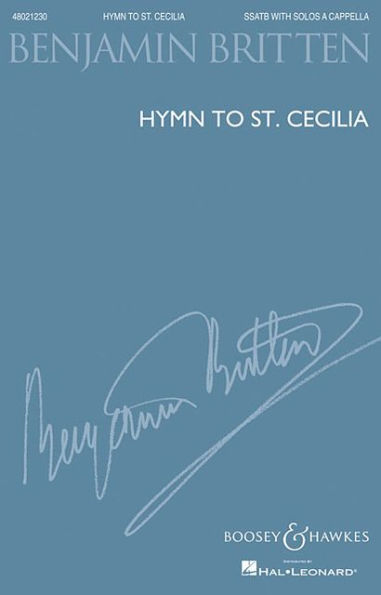 Hymn to St. Cecilia: SSATB with Solos a cappella