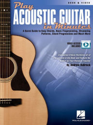 Title: Play Acoustic Guitar in Minutes Book/Online Media, Author: Andrew DuBrock