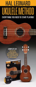 Hal Leonard Ukulele Starter Pack: Includes a Ukulele, Method Book/CD, and DVD