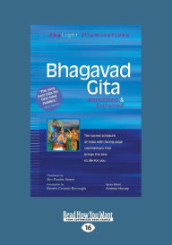 Bhagavad Gita: Annotated & Explained (Large Print 16pt)