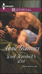 Title: Lord Havelock's List (Harlequin Historical Series #1200), Author: Annie Burrows