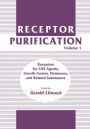 Receptor Purification: Volume 1 Receptors for CNS Agents, Growth Factors, Hormones, and Related Substances / Edition 1