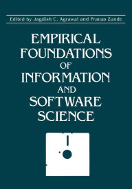 Title: Impirical Foundations of Information and Software Science, Author: Jagdish C. Agrawal