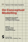 On Conceptual Modelling: Perspectives from Artificial Intelligence, Databases, and Programming Languages / Edition 1