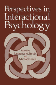 Title: Perspectives in Interactional Psychology, Author: Lawrence Pervin