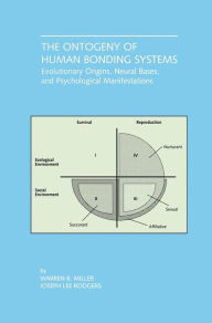 Title: The Ontogeny of Human Bonding Systems: Evolutionary Origins, Neural Bases, and Psychological Manifestations / Edition 1, Author: Warren B. Miller
