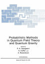 Probabilistic Methods in Quantum Field Theory and Quantum Gravity