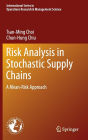 Risk Analysis in Stochastic Supply Chains: A Mean-Risk Approach