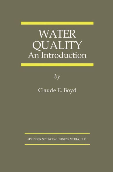Water Quality: An Introduction