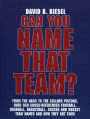 Can You Name that Team?: A Guide to Professional Baseball, Football, Soccer, Hockey, and Basketball Teams and Leagues