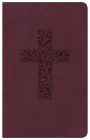 CSB Pocket Gift Bible, Burgundy LeatherTouch