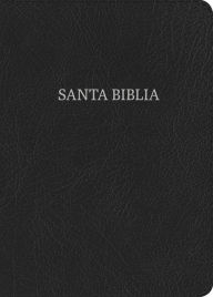 RVR 1960 Biblia Letra Súper Gigante negro, piel fabricada