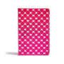 CSB Kids Bible, Shiny Hearts LeatherTouch