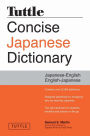 Tuttle Concise Japanese Dictionary: Japanese-English English-Japaneses
