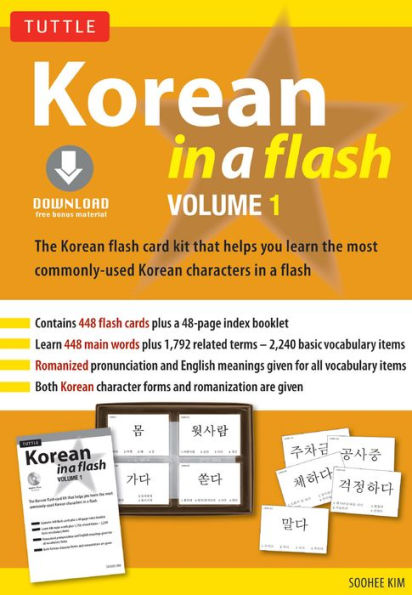 Korean in a Flash Kit Ebook Volume 1: (Downloadable Audio Included)