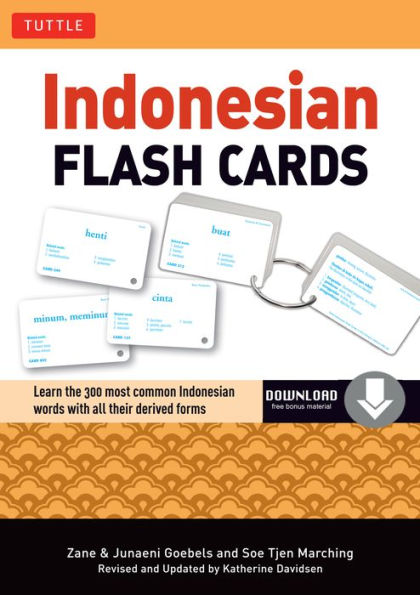 Indonesian Flash Cards: (Downloadable Audio Included)