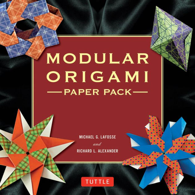 Modular Origami Paper Pack 350 Colorful Papers Perfect for Folding in