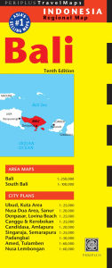 Title: Bali Travel Map Ninth Edition, Author: Periplus Editors