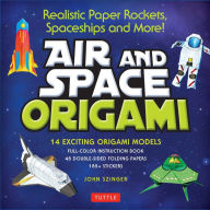 Title: Air and Space Origami Ebook: Paper Rockets, Airplanes, Spaceships and More! [Origami eBook], Author: John Szinger