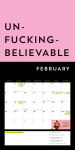 Alternative view 3 of 2026 F*cking Wall Calendar