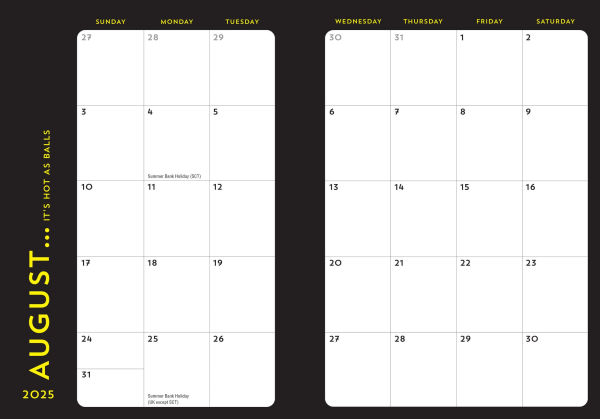 2025-2026 Carpe F*cking Diem Planner