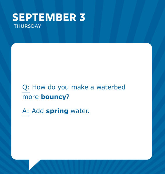 2026 Dad Jokes Boxed Calendar