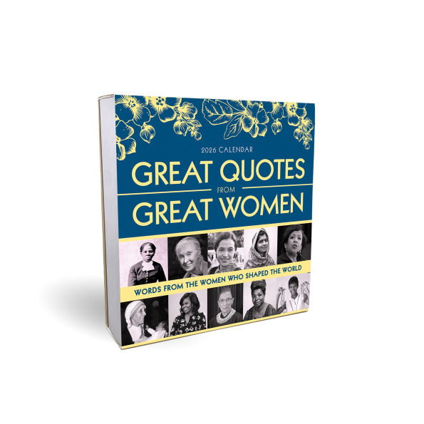2026 Great Quotes From Great Women Boxed Calendar