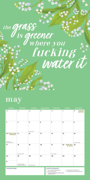 2026 She Believed She Could So She F*cking Did Wall Calendar