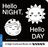 Title: Hello Night, Hello Day: A High-Contrast Book for TummyTime, Author: duopress labs