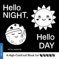 Title: Hello Night, Hello Day: A High-Contrast Book for TummyTime, Author: duopress labs