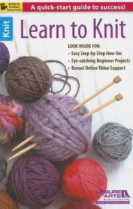 Title: Learn to Knit, Author: Leisure Arts