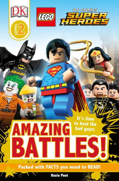 LEGO DC Comics Super Heroes: Amazing Battles! (DK Readers Level 2 Series)