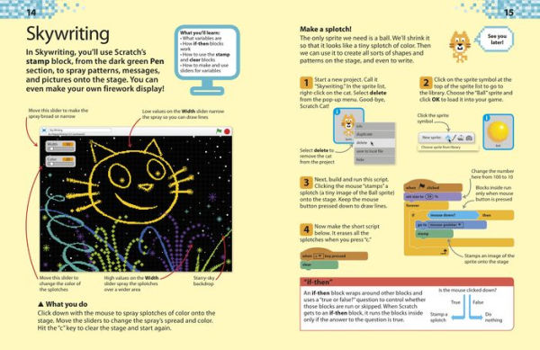 DK Workbooks: Coding in Scratch: Projects Workbook: Make Cool Art, Interactive Images, and Zany Music