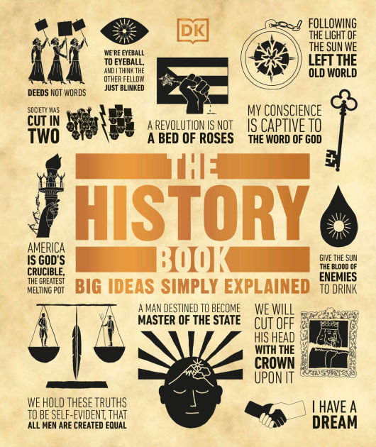 The History Book: Big Ideas Simply Explained by DK, Hardcover