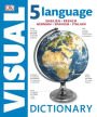 5 Language Visual Dictionary: English, French, German, Spanish, Italian