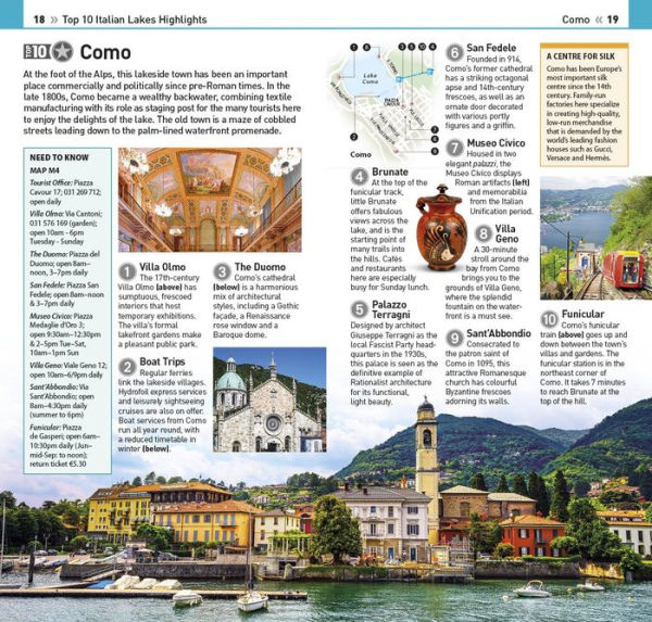 DK Eyewitness Top 10 Italian Lakes