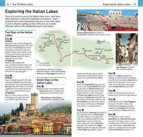 DK Eyewitness Top 10 Italian Lakes