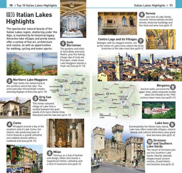 DK Eyewitness Top 10 Italian Lakes