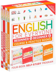 Title: English for Everyone: Beginner Box Set: Course and Practice Books-Four-Book Self-Study Program, Author: DK