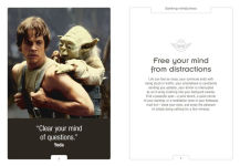 Alternative view 7 of Star Wars: Be More Yoda: Mindful Thinking from a Galaxy Far Far Away