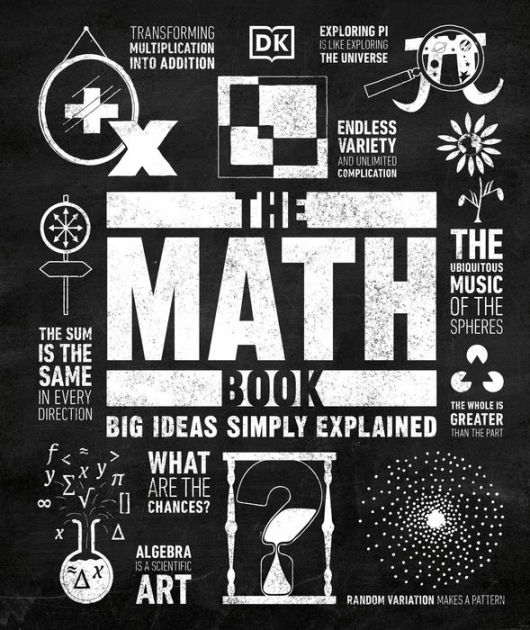 The Math Book: Big Ideas Simply Explained by DK, Hardcover