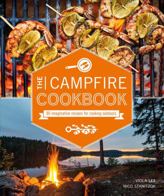 Cooking on a campfire in nature, cooking on a campfire in the campaign.  Camp kitchen, cooking