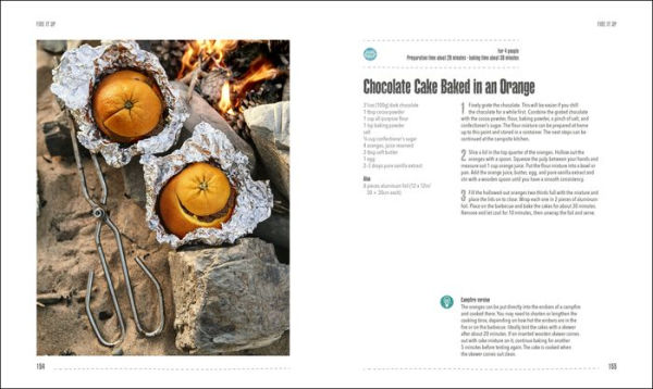 The Campfire Cookbook: 80 Imaginative Recipes for Cooking Outdoors