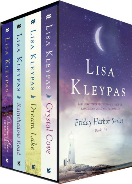 Friday Harbor Series Books 1-4: Christmas Eve at Friday Harbor, Rainshadow Road, Dream Lake, and Crystal Cove