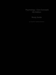 Title: Psychology , Core Concepts, Author: CTI Reviews