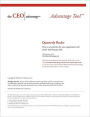 Quarterly Rocks: How to set priorities for your organization and ensure that they get done.